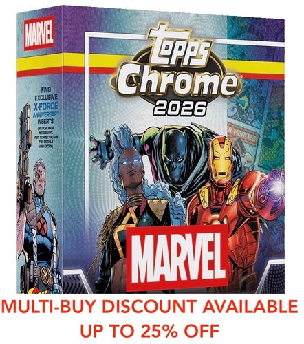 Topps marvel chrome 2026 - topps,