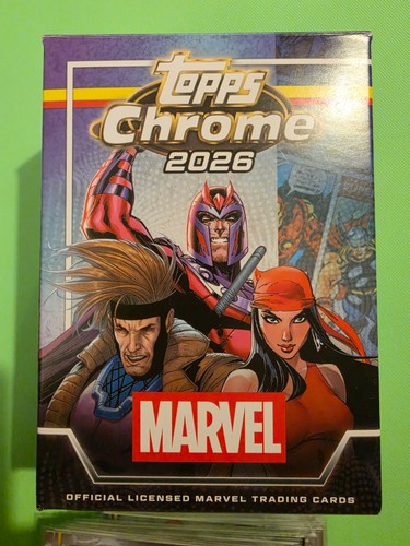 Topps chrome 2026 marvel - topps,
