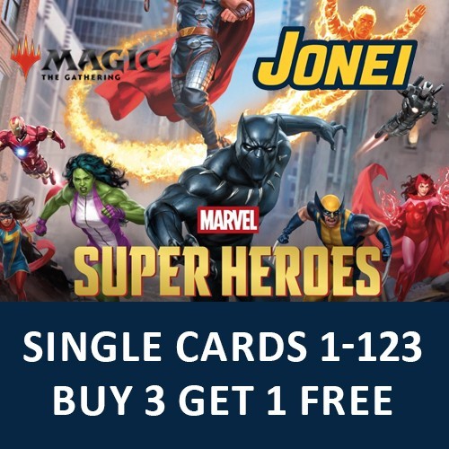 Mtg marvel super - marvel, single