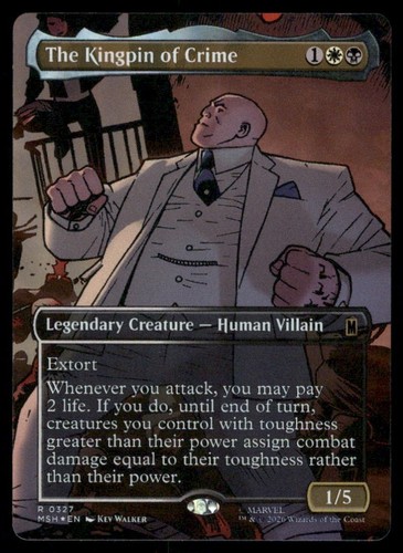 The kingpin crime - kingpin, foil