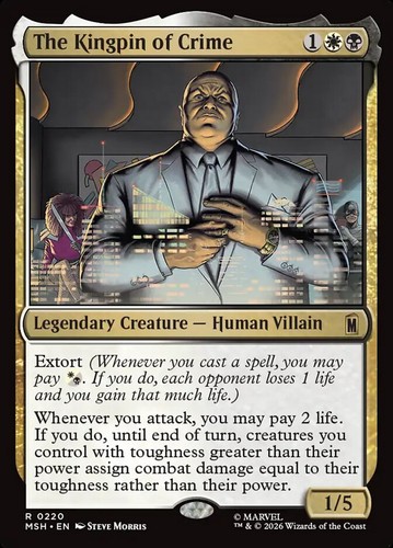 Msh rare mythic mtg - msh, marvel