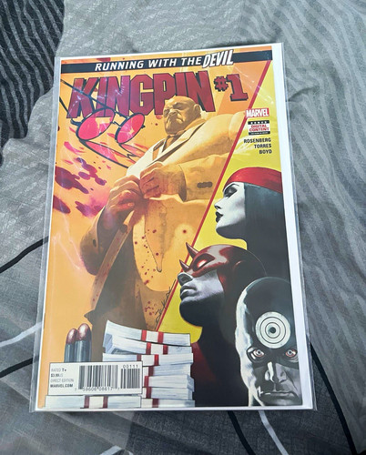 Marvel kingpin running with - kingpin,
