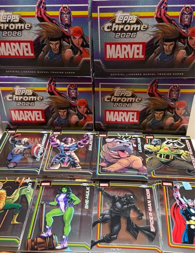 Topps marvel comics chrome - marvel,
