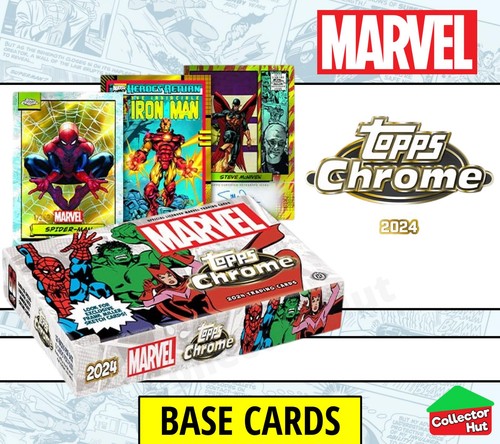 Marvel topps chrome 2024 base - topps,