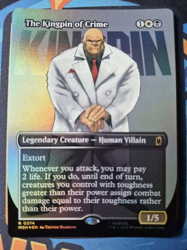 The kingpin crime - kingpin, |